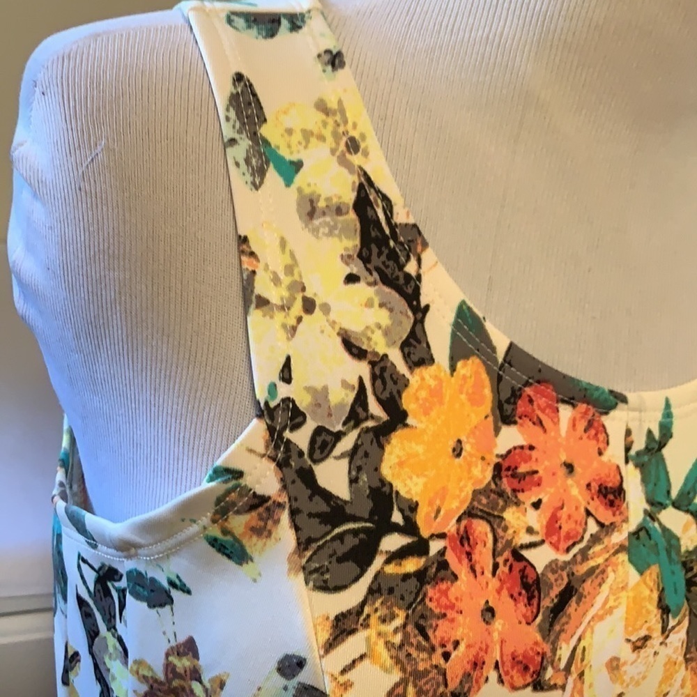 Candies super stretchy floral sleeveless dress - Picture 5 of 14
